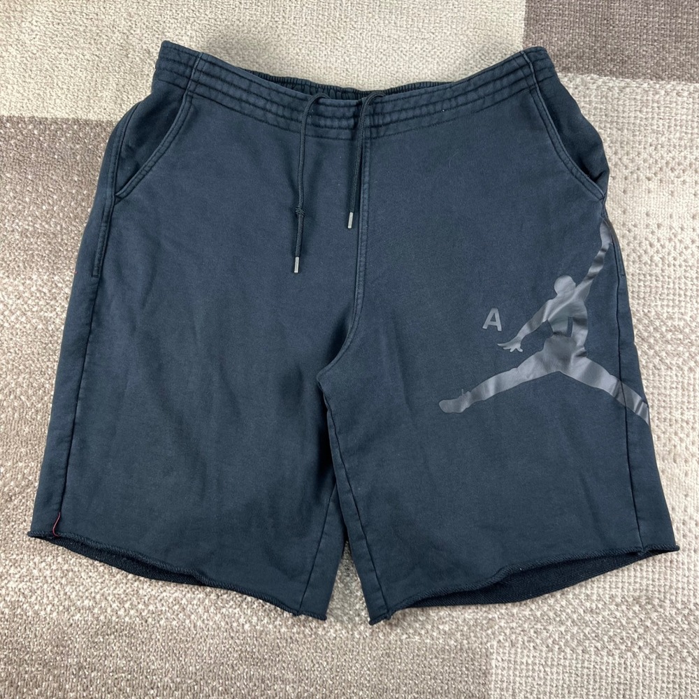 Jordan Mens Jumpman Fleece Shorts Black AQ8026-010 XXL